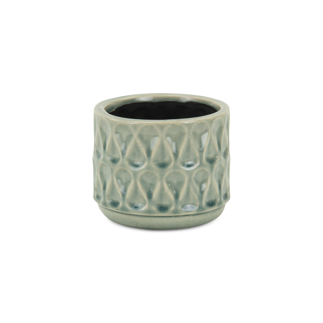 CHEUNGS Lacrima Green Droplet Pot - Small