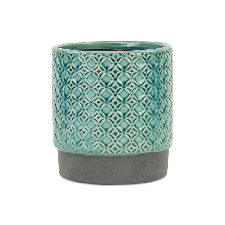 CHEUNGS Zajedani Lattice Pot - Turquoise - Large