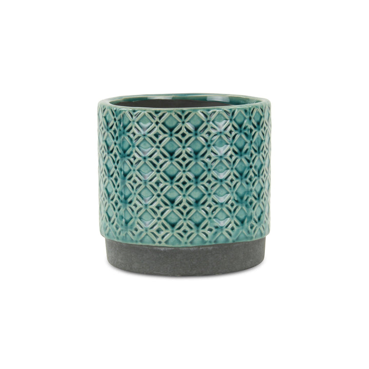 CHEUNGS Zajedani Lattice Pot - Turquoise - Small