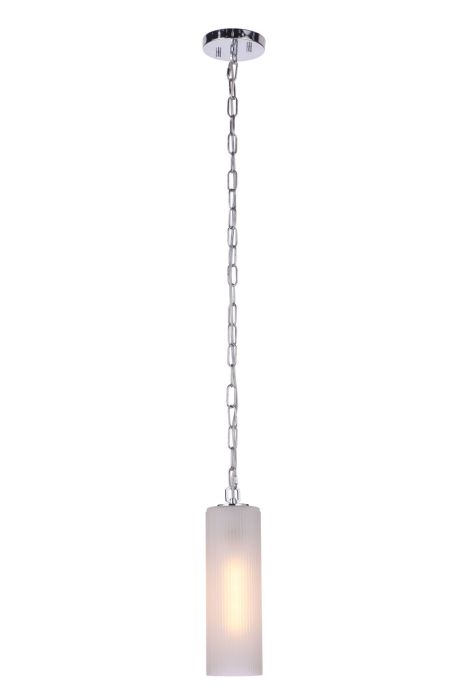 ##Antique Hardware## Myos 1 Light Pendant in Chrome