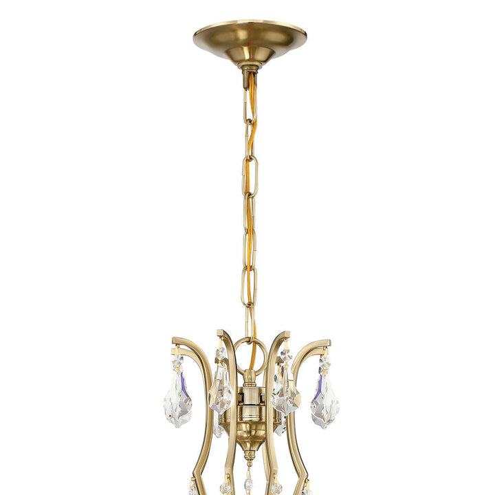 Cedar 8 Light Vibrant Gold Chandelier Crystorama