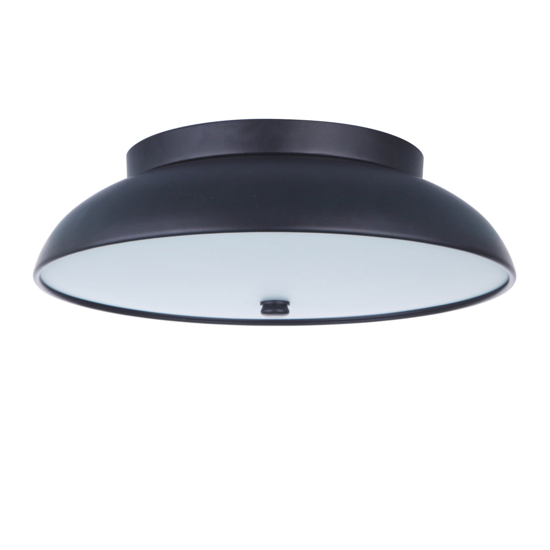 CRAFTMADE Soul 1 Light 12.5" LED Flushmount in Flat Black