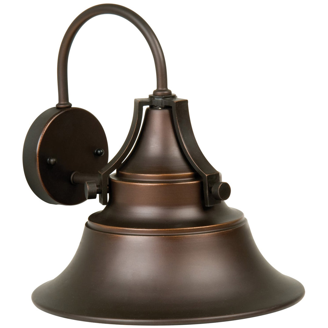 CRAFTMADE Union 1 Light Medium Outdoor Wall Lantern in Oiled Bronze Gilded