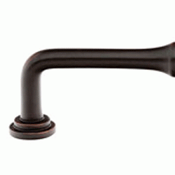 EMTEK 6 1/2 Inch (6 Inch c-c) Solid Brass Spindle Pull (Oil Rubbed Bronze Finish)