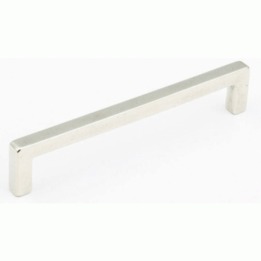 SCHAUB 6 5/16 Inch (6 Inch c-c) Vinci Appliance Pull (Polished White Bronze Finish)