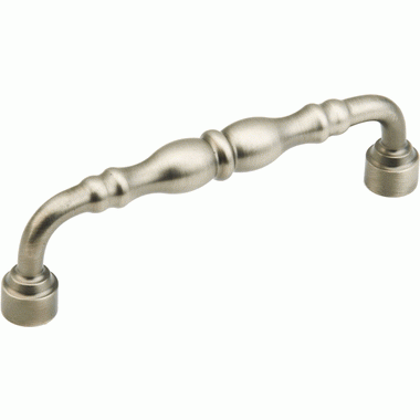 SCHAUB 6 5/8 Inch (6 Inch c-c) Colonial Pull (Antique Nickel Finish)