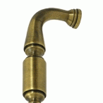 6 Inch Deltana Solid Brass Door Pull (Antique Brass Finish) DELTANA