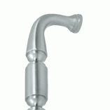 6 Inch Deltana Solid Brass Door Pull (Brushed Chrome Finish) DELTANA