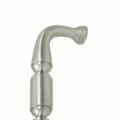 6 Inch Deltana Solid Brass Door Pull (Brushed Nickel Finish) DELTANA