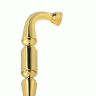 DELTANA 6 Inch Deltana Solid Brass Door Pull (Polished Brass)