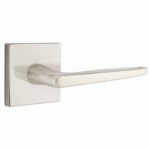 EMTEK Emtek Hermes Lever With Square Rosette (Several Finish Options)