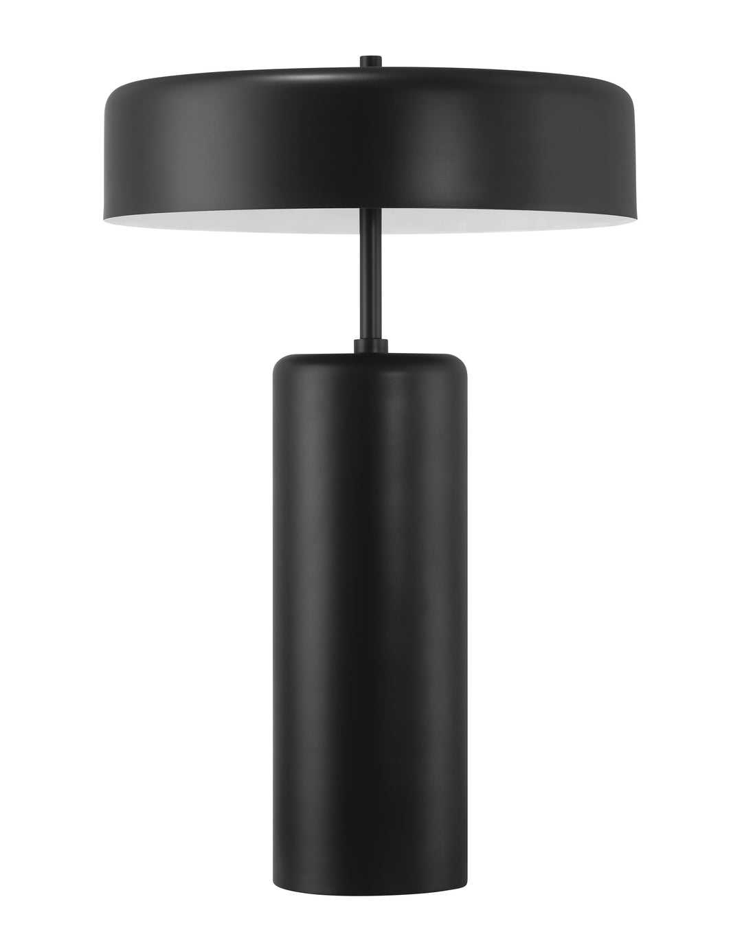 3 Light Table Lamp in Flat Black CRAFTMADE