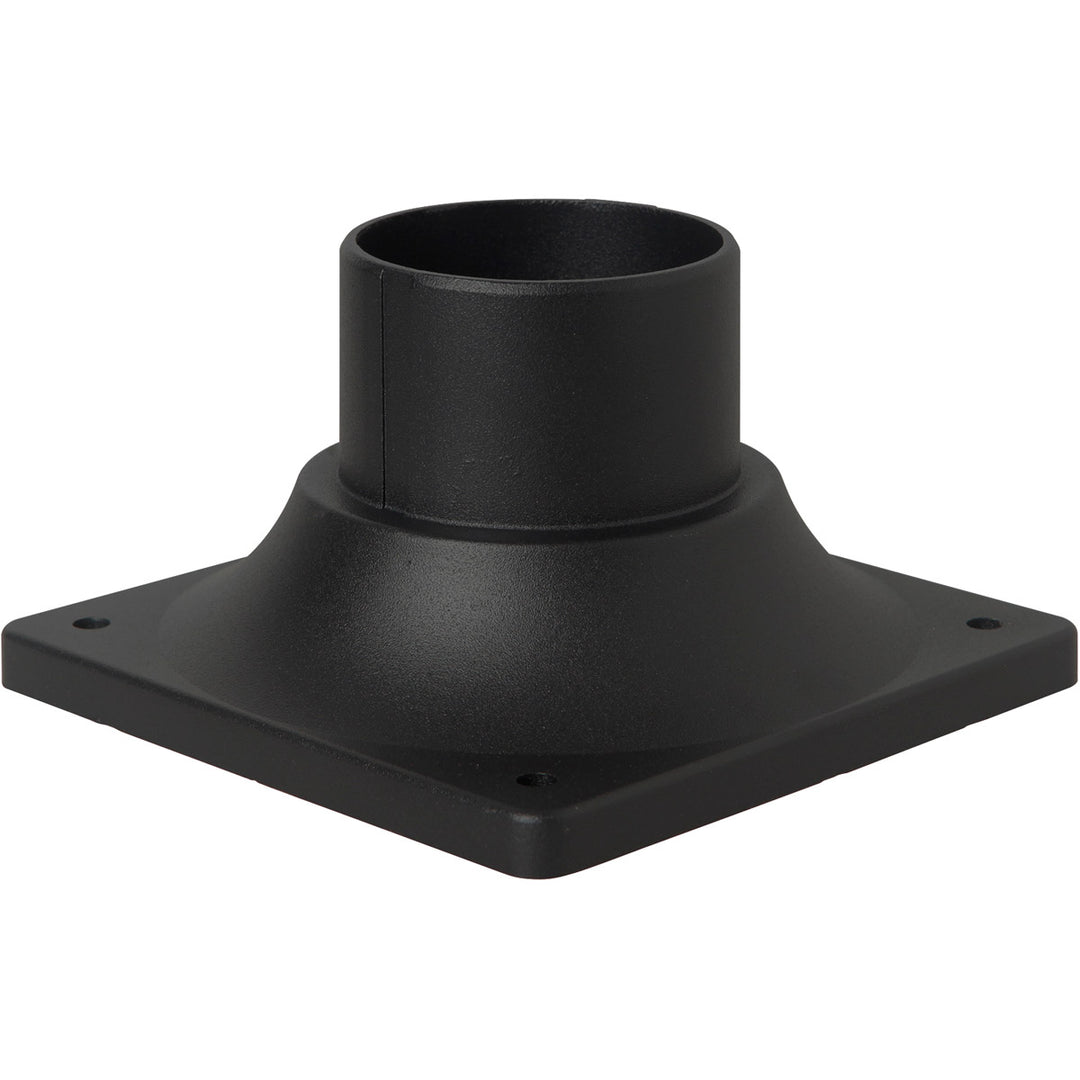 CRAFTMADE Post Adapter Base for 3" Post Tops in Textured Black