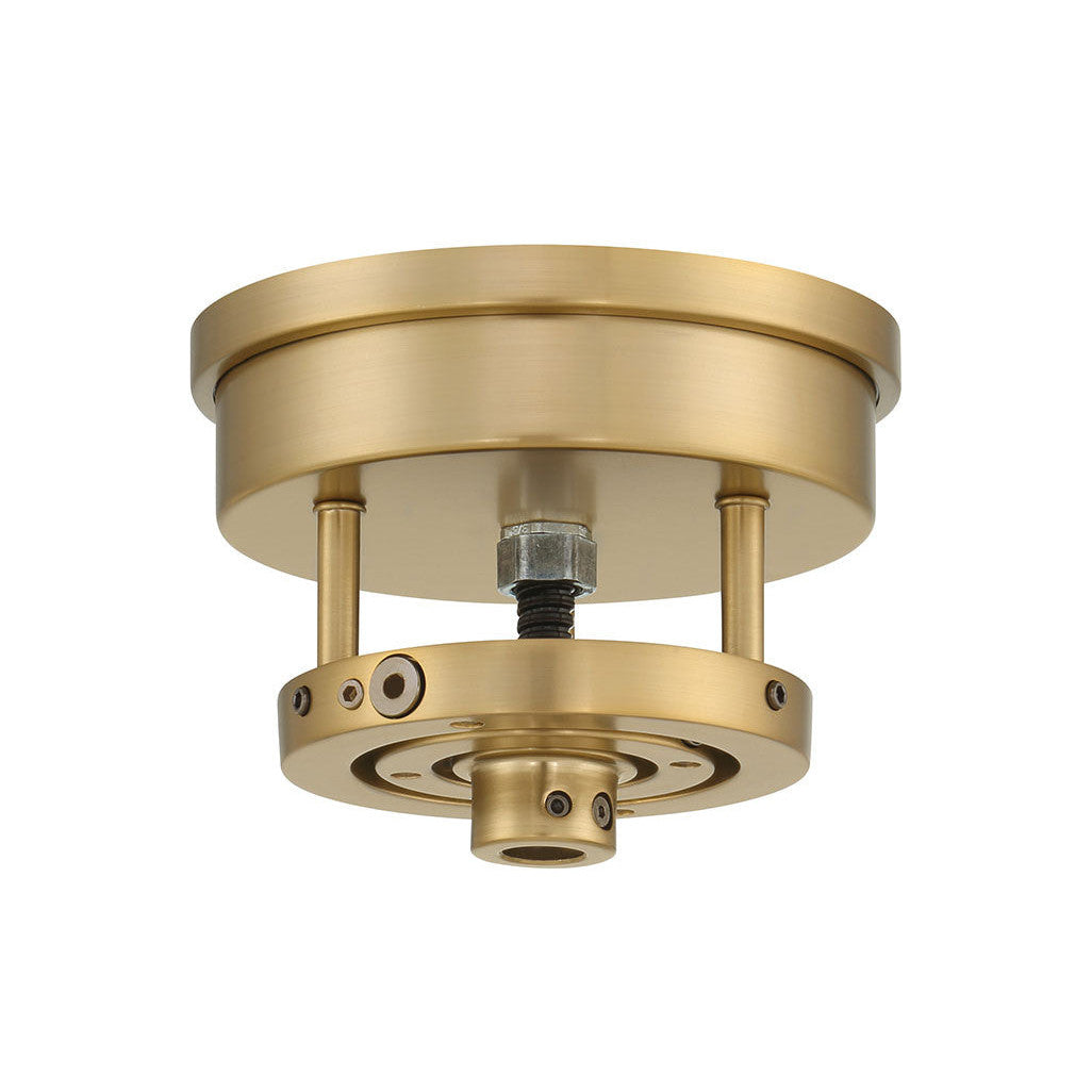 CRAFTMADE Slope Mount Adapter in Satin Brass