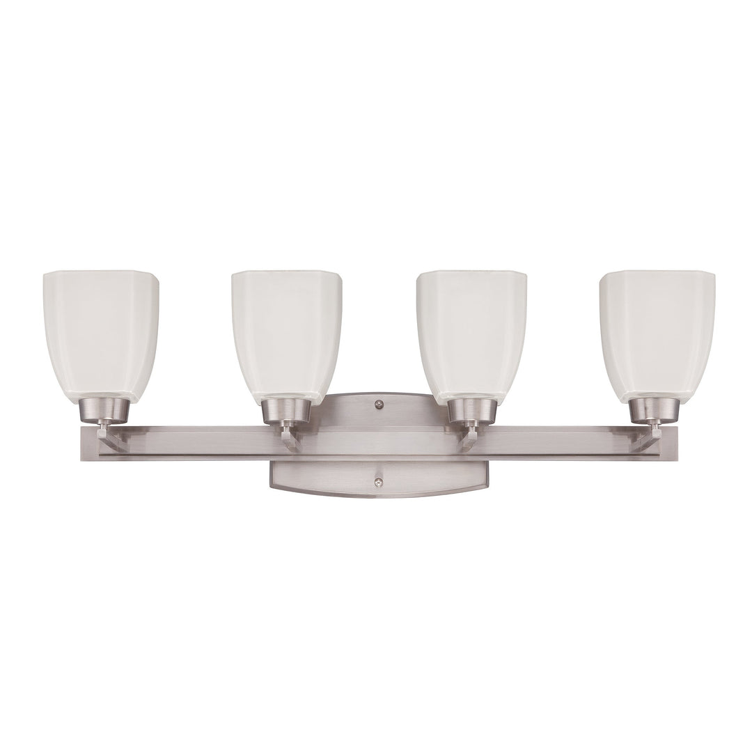 CRAFTMADE Bridwell 4 Light Vanity in Brushed Polished Nickel