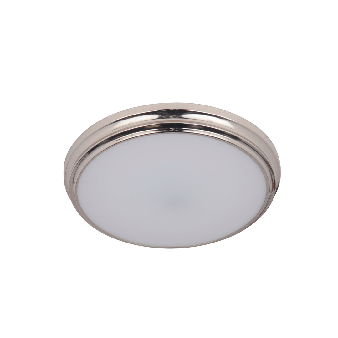 CRAFTMADE X66 Series 1 Light 11" LED Flushmount in Brushed Polished Nickel