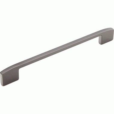 SCHAUB 7 7/8 Inch (6 1/4 Inch c-c) Sorrento Cabinet Pull (Black Chrome Finish)