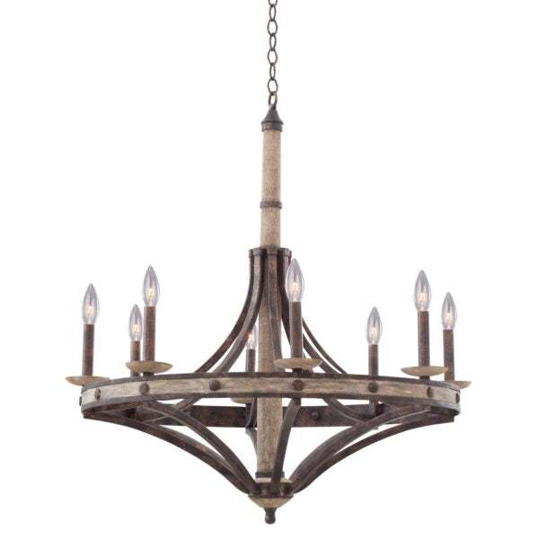 Coronado 8 Light Round Chandelier