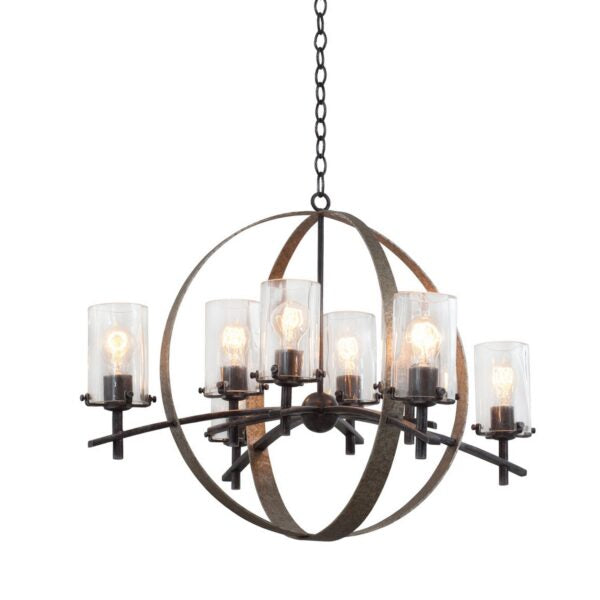 Kalco Irvine 8 Light Chandelier