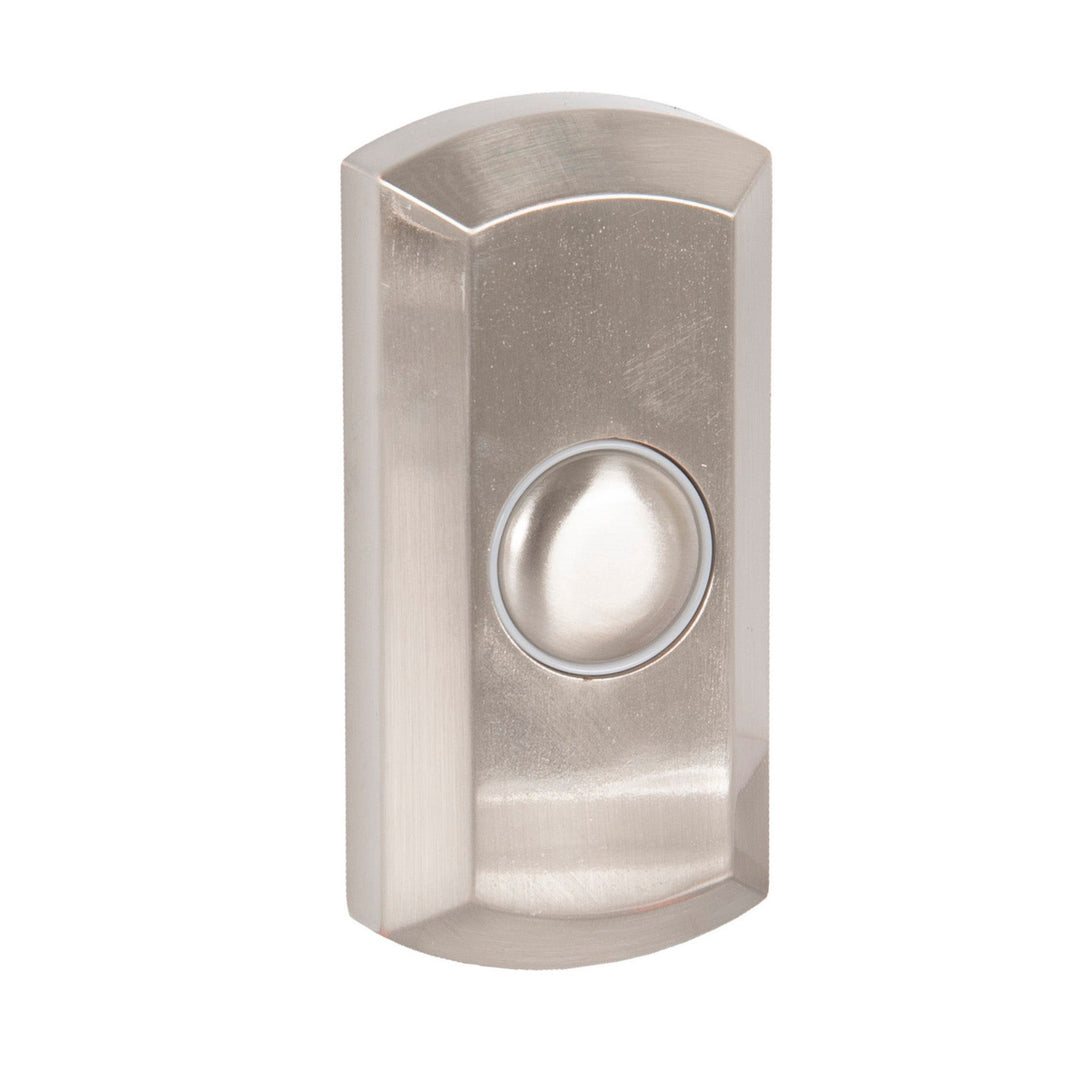 CRAFTMADE Surface Mount LED Lighted Push Button in Brushed Polished Nickel