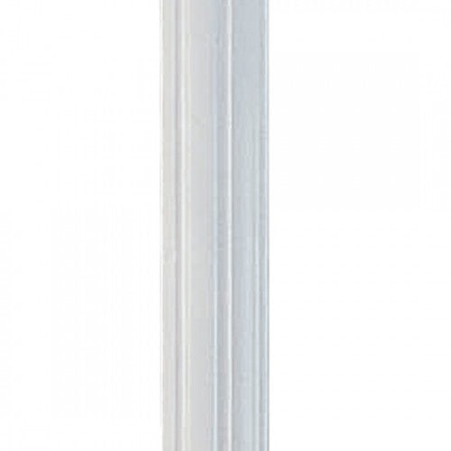 Textured White Outdoor Fluted Post Livex