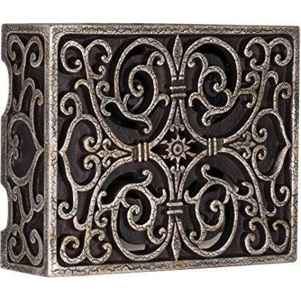 CRAFTMADE Carved Box Chime in Hand Painted Renaissance Crackle