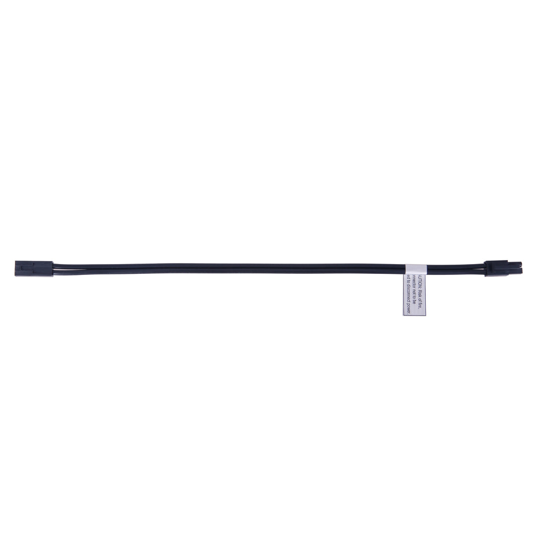 CRAFTMADE 12" Puck Light Connector Cord in Black