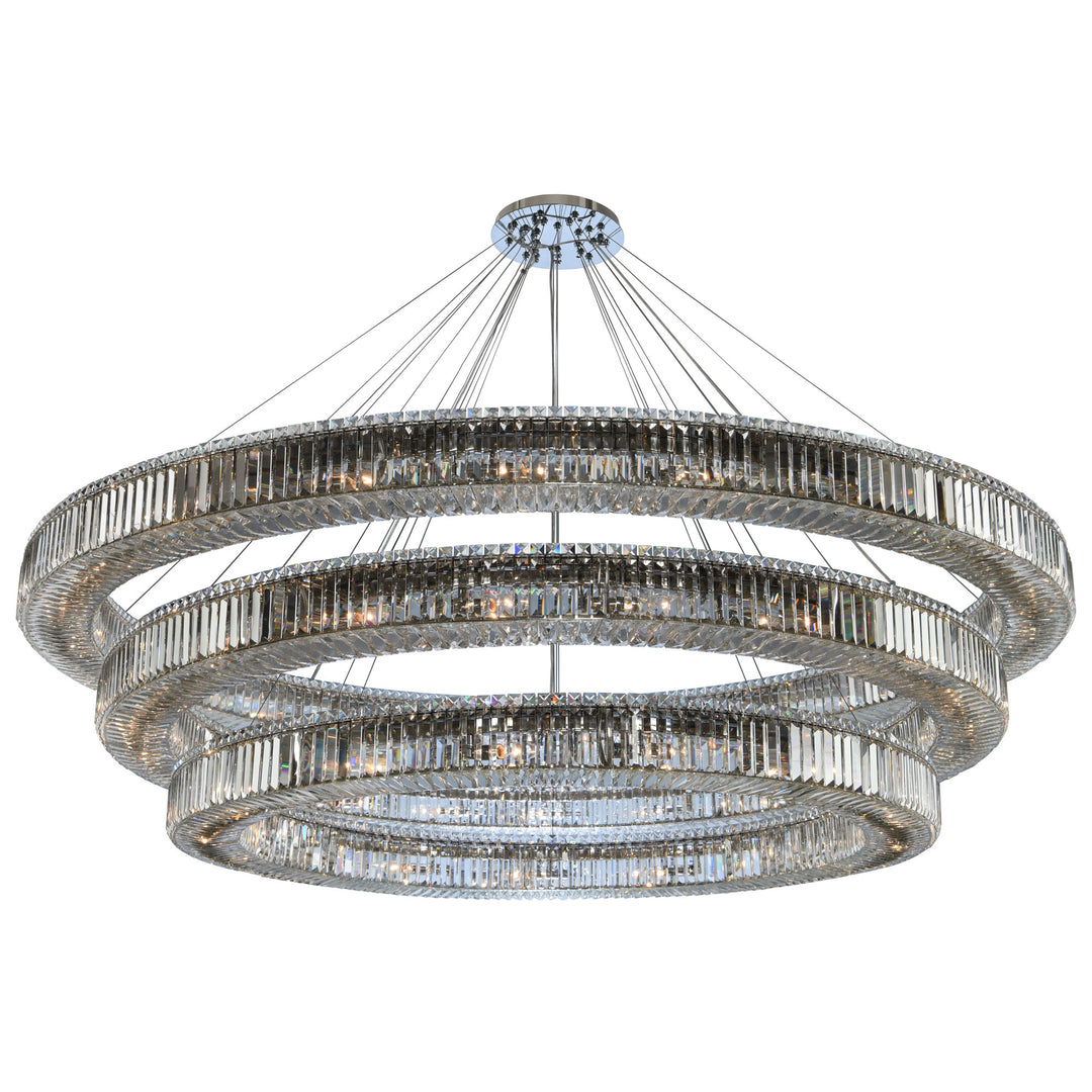 Rondelle (60 + 72 + 84) Inch 3 Tier Pendant Allegri