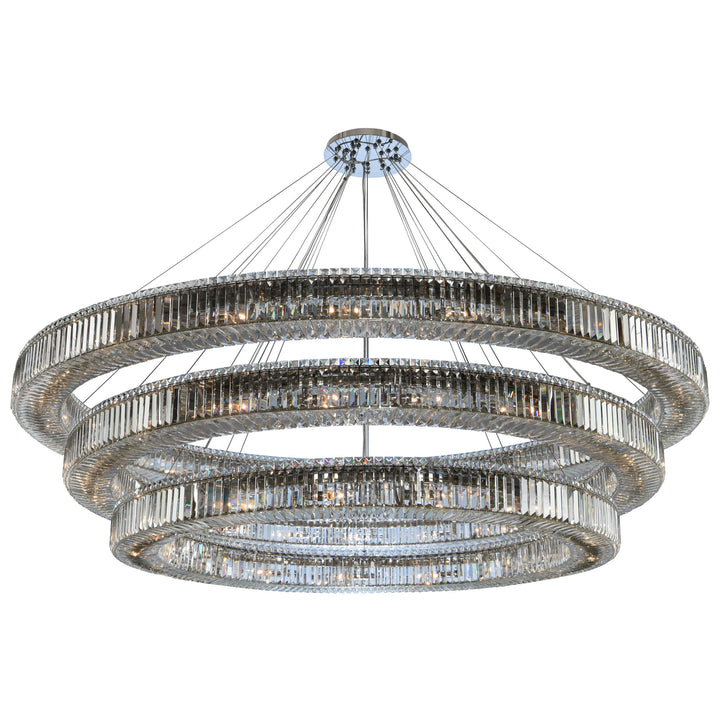 Rondelle (60 + 72 + 84) Inch 3 Tier Pendant