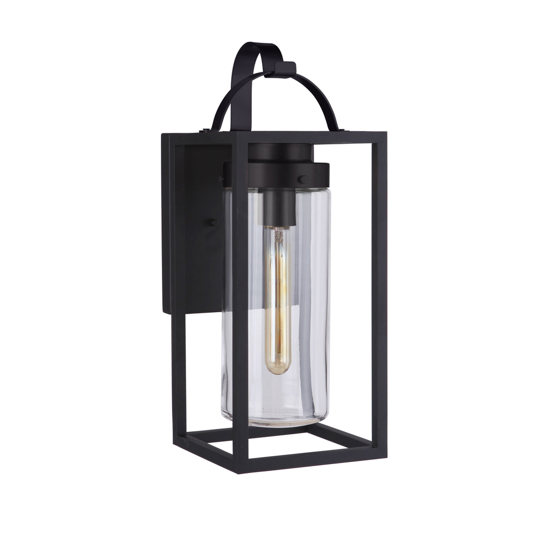 CRAFTMADE Neo 1 Light Large Outdoor Wall Lantern in Midnight