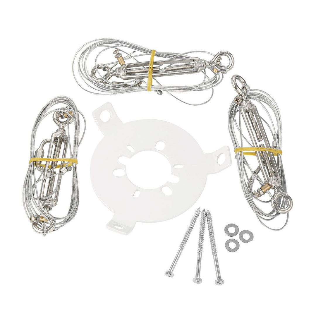 Guide Wire System in White CRAFTMADE