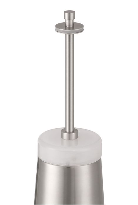 ##Antique Hardware## 1 Light LED Table Lamp in Brushed Polished Nickel