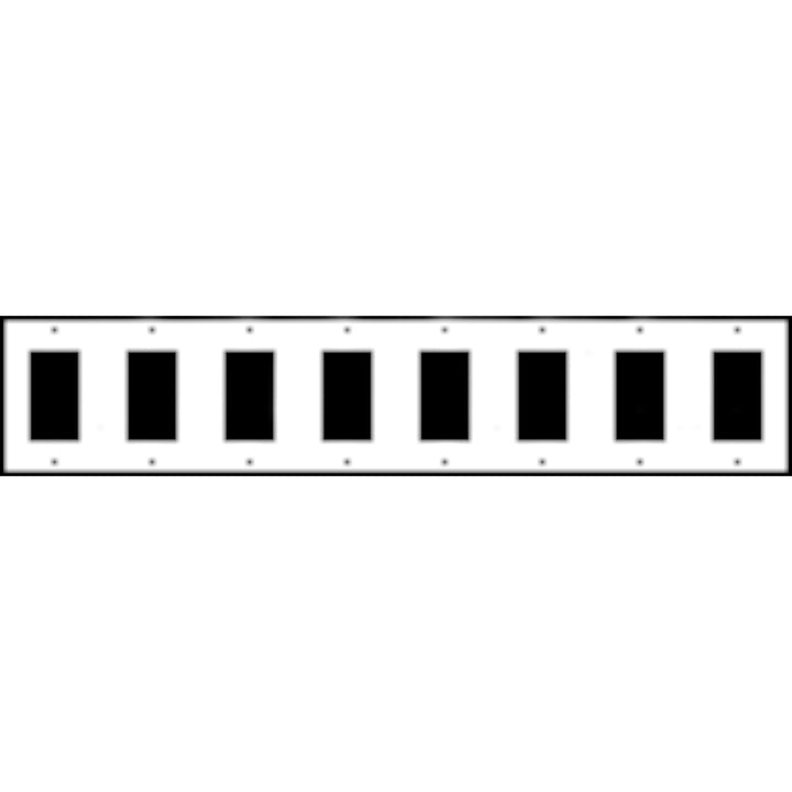 Corinthia Wall Plate (Bright Nickel Finish)