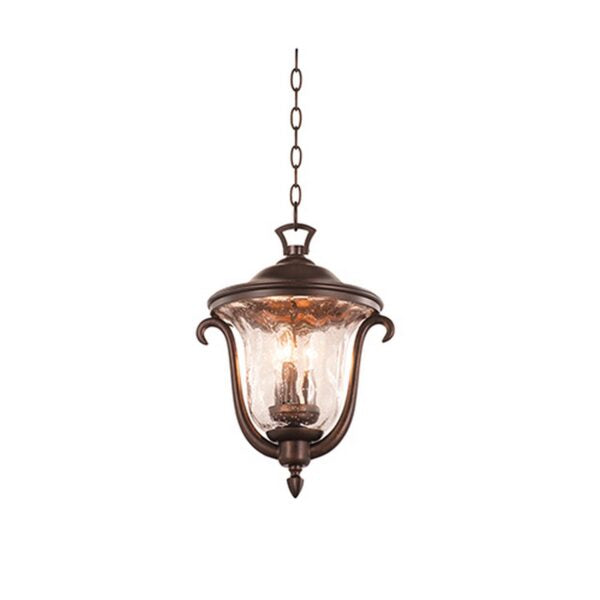 Santa Barbara Outdoor 3 Light Medium Hanging Lantern Kalco