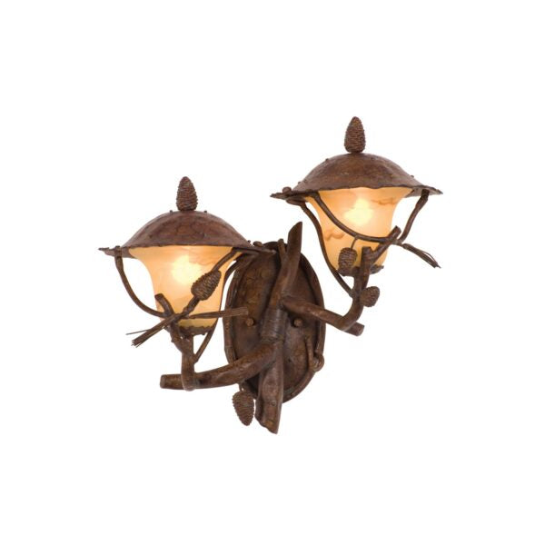 Ponderosa Outdoor 2 Light Wall Bracket (Right) Kalco