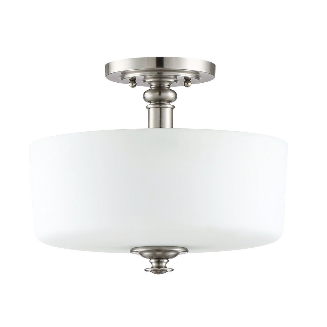 Dardyn 3 Light Convertible Semi Flush in Brushed Polished Nickel CRAFTMADE