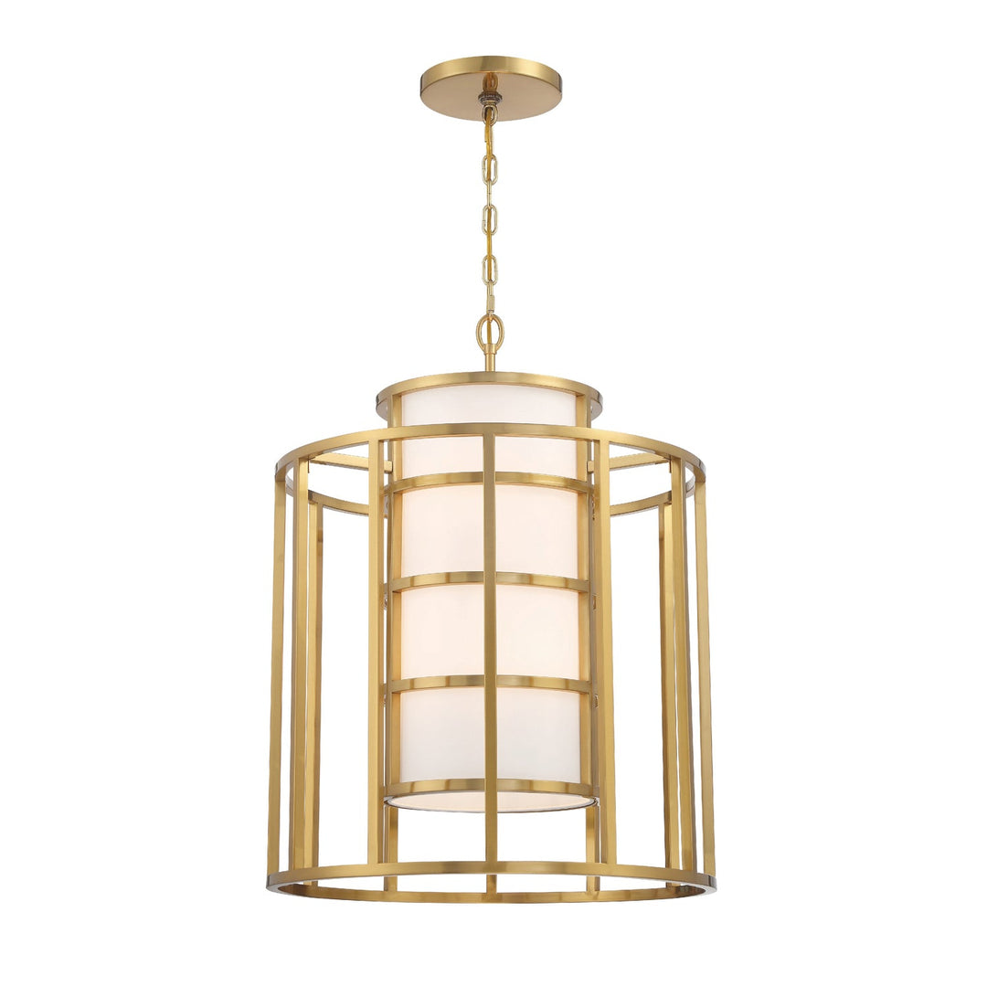 Brian Patrick Flynn Hulton 6 Light Luxe Gold Chandelier Crystorama