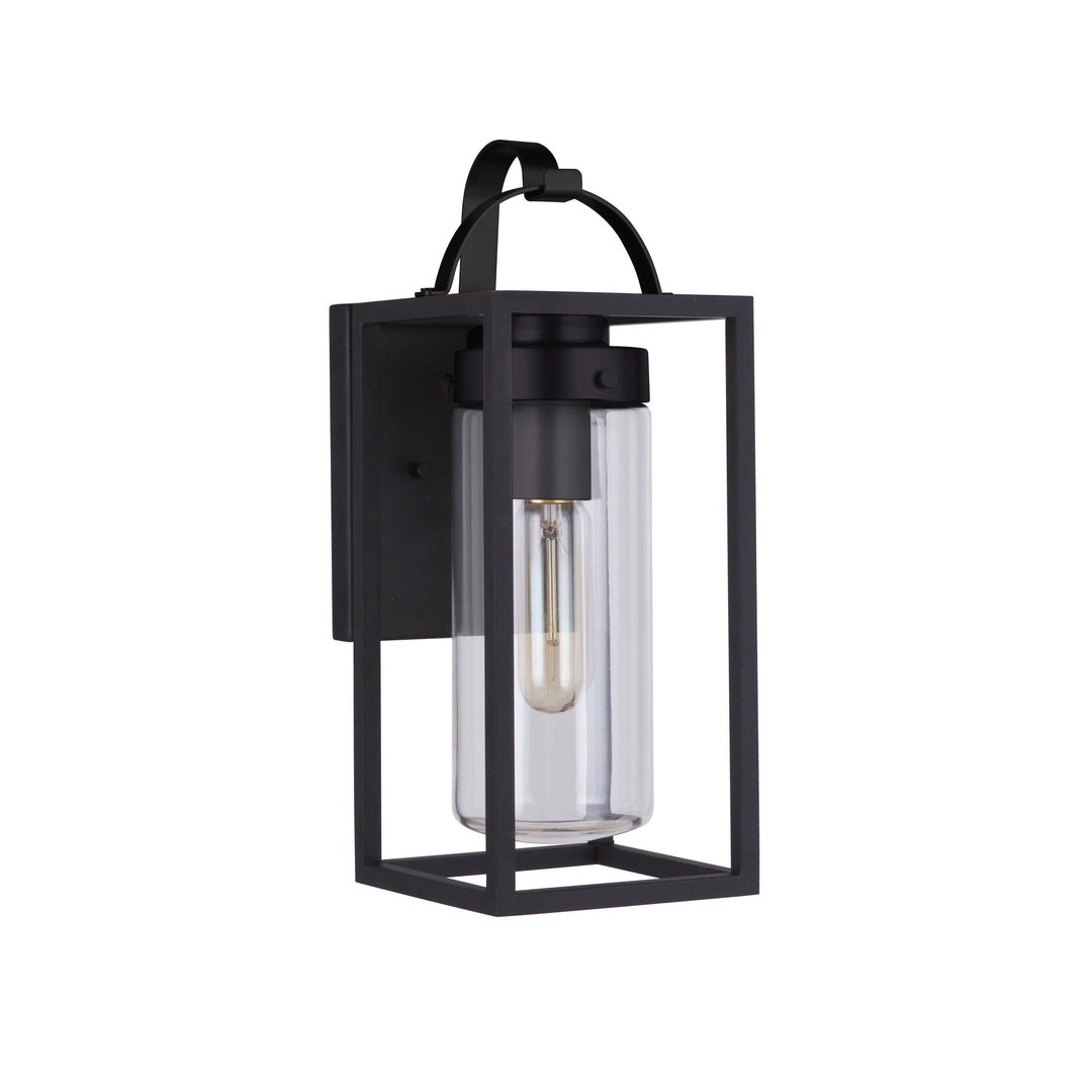 Neo 1 Light Small Outdoor Wall Lantern in Midnight CRAFTMADE