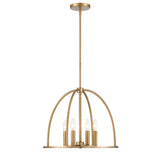 Abbott 4 Light Vibrant Gold Chandelier Crystorama