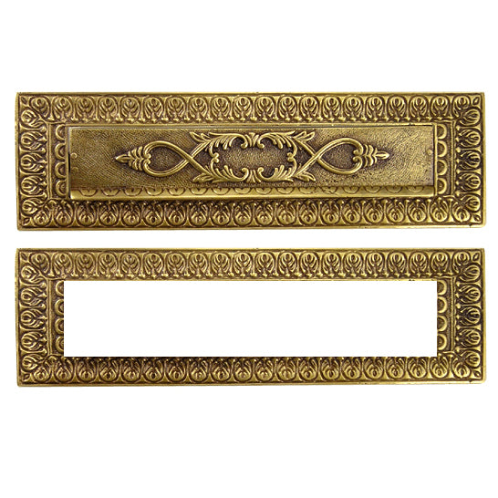 Victorian Style Mail Slot (Several Finishes Available) COPPER MOUNTAIN HARDWARE