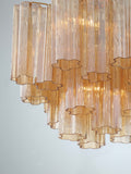 Addis 4 Light Aged Brass Chandelier Crystorama