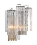 Addis 2 Light Polished Chrome Sconce Crystorama