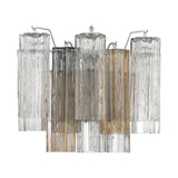 Addis 2 Light Polished Chrome Sconce Crystorama