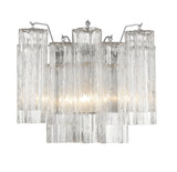 Addis 2 Light Polished Chrome Sconce Crystorama