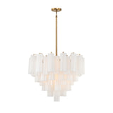 Addis 12 Light Polished Chrome Chandelier Crystorama