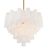 Addis 12 Light Polished Chrome Chandelier Crystorama