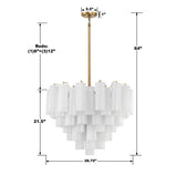 Addis 12 Light Polished Chrome Chandelier Crystorama