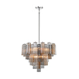 Addis 12 Light Polished Chrome Chandelier Crystorama