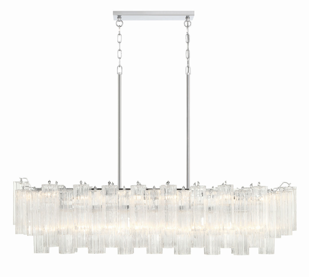 Addis 14 Light Polished Chrome Chandelier Crystorama