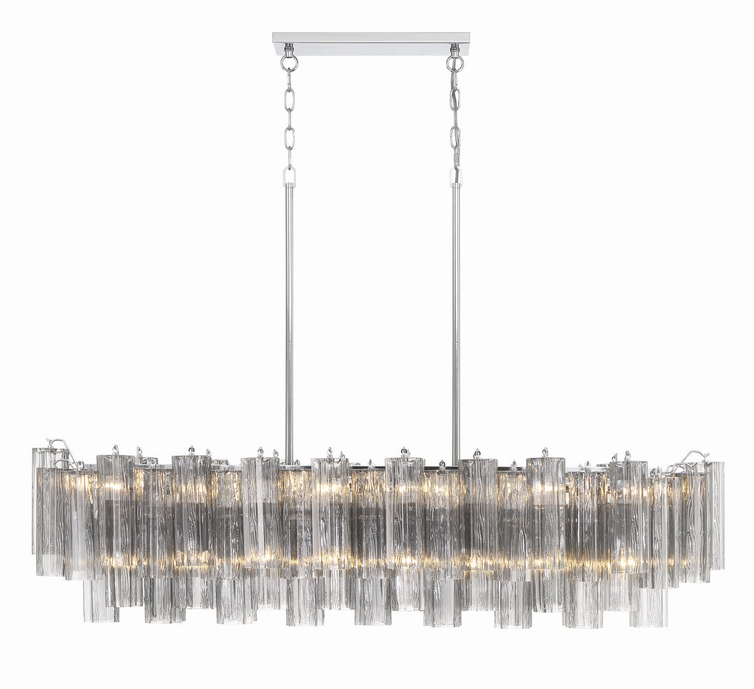 Addis 14 Light Polished Chrome Chandelier Crystorama